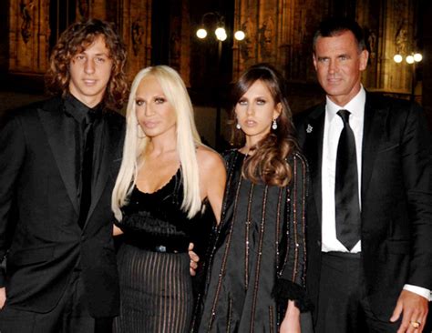 donatella versace kids|Donatella Versace husband paul beck.